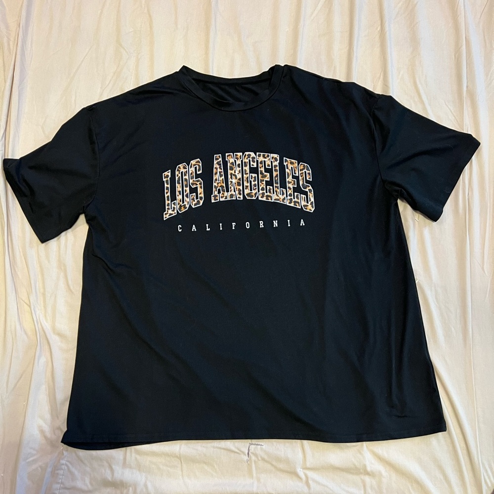 SHEIN Curve Los Angeles Tee